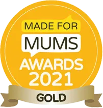 Made for mums 2021 gold award Made for mums 2021 gold award